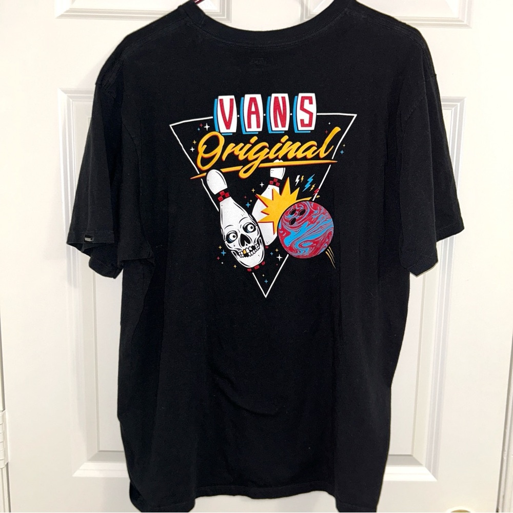 Vans Original Black Graphic T-Shirt